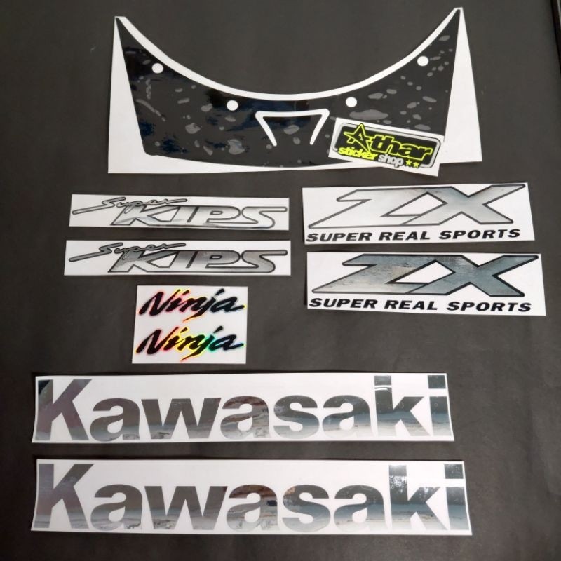 STRIPING NINJA RR OLD 150 CBU STIKER STRIPING ZX VARIASI NINJA ZX RR NINJA CBU