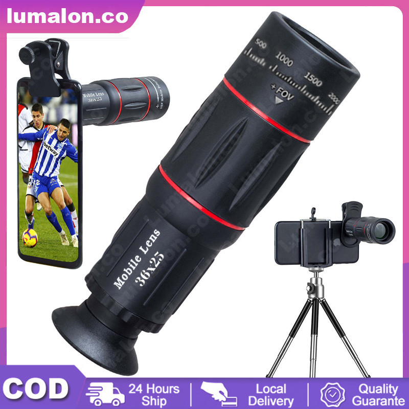 Lensa Apexel 36x Zoom Lensa Kamera HP Telephoto Apexel 36x25 Original Zoom Telezoom Lensa Tele Zoom 