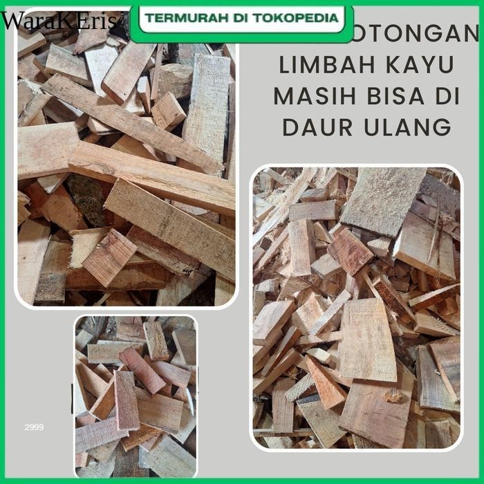 LIMBAH KAYU MAHONI POTONGAN MASIH BISA DIMANFAATKAN (UKURAN CAMPUR) WR12