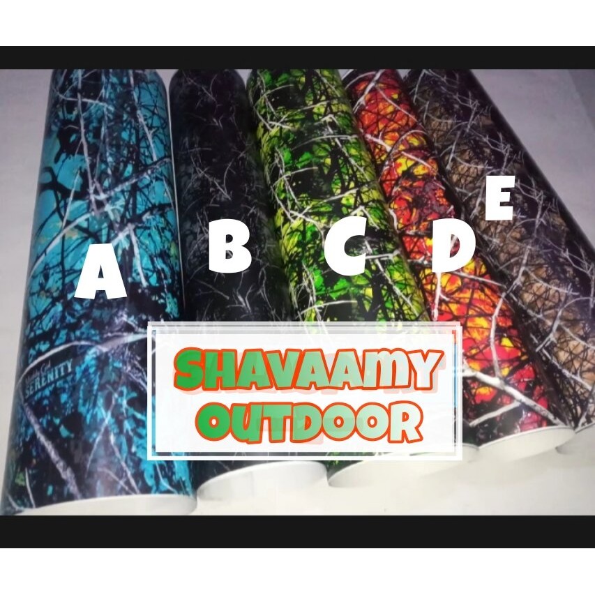 

Sticker camouflase outdoor harvesmoom - Sticker keren motif harvesmoon