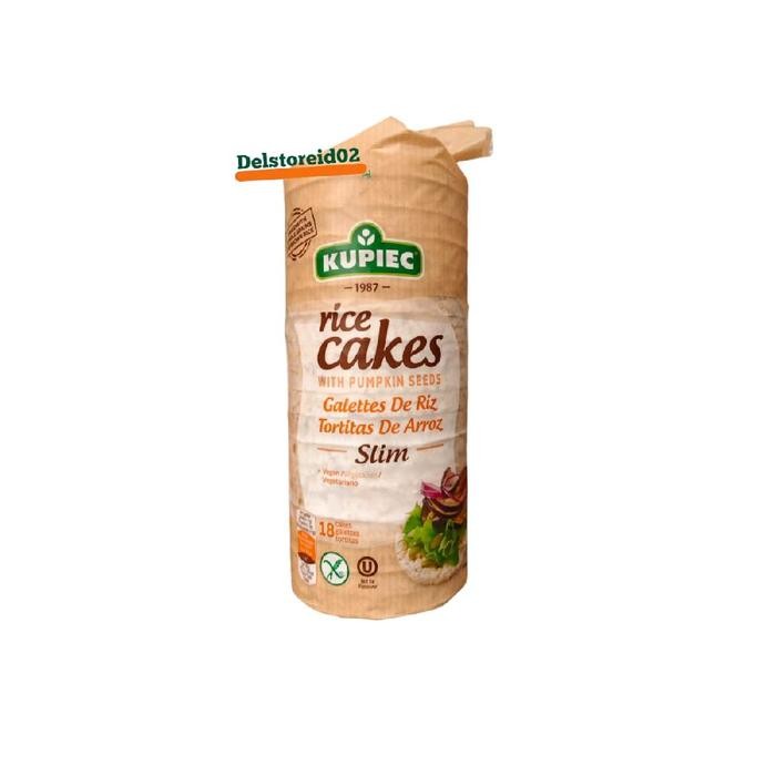 

Kupiec rice cakes with pumpkin seeds slim 90gr