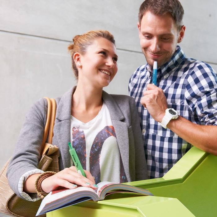 

STABILO SET 3 - Swing Cool Highlighter Pink Merah Orange