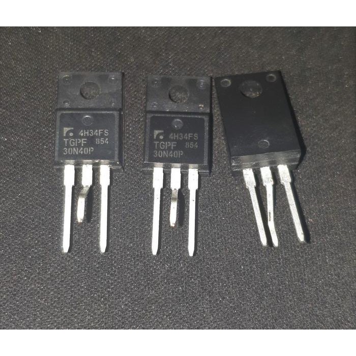 sPaRePaRt Transistor IGBT TGPF 30N40P 30N40 P 400V Original - Kaki Melengkung