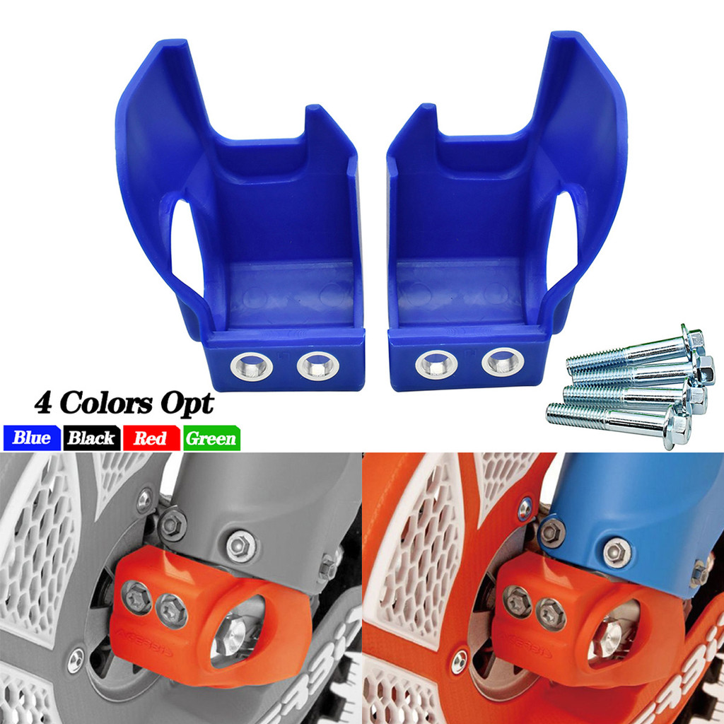 Motorcycle Fork Bottom Shoe Guard Cover Protector For Yamaha YZ125 YZ250 WR125 WR250 YZ250F YZ450F W