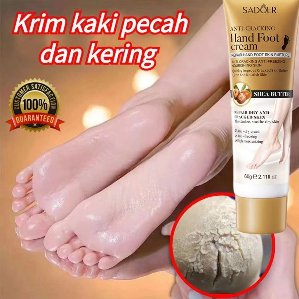 Krim Kaki Tangan 60g/Hand Foot Cream Anti Retak Memperbaiki Kulit Kering Kasar Anti Cracking