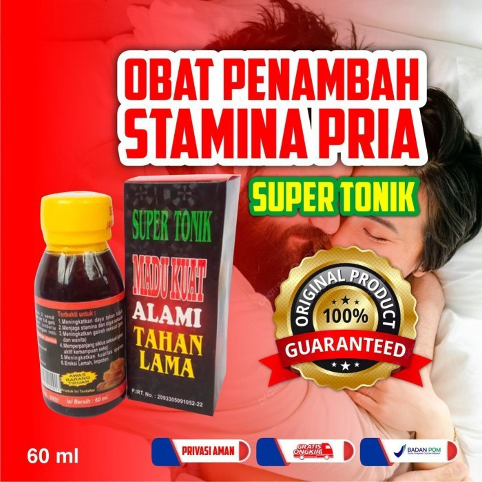 JenggotHerbal - Bestseller Madu Kuat Tahan Lama Pria Original Alami Madu Super Tonik 6X Lama