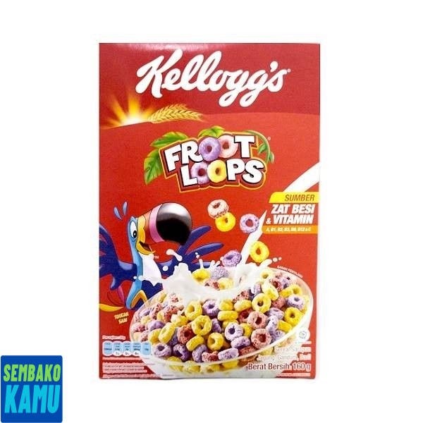 

Kelloggs Froot Loops Box 160 gr - Sereal