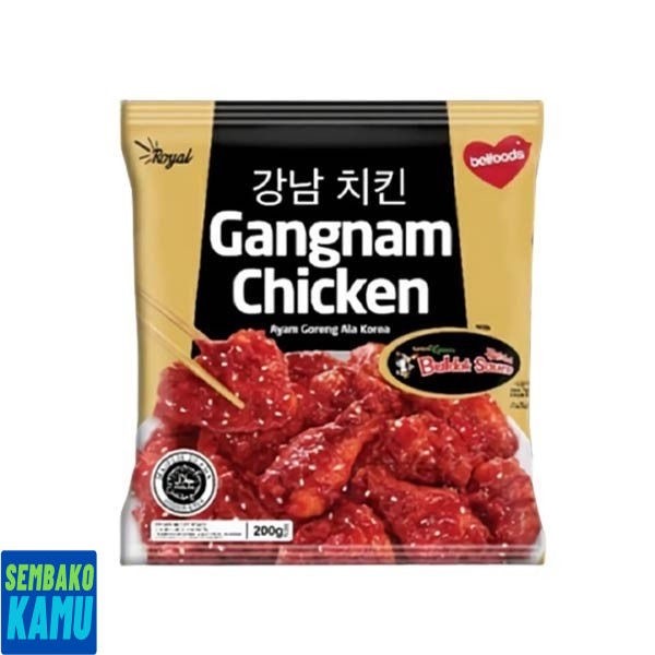 

Belfoods Royal Gangnam Chicken 200 gr - Nugget