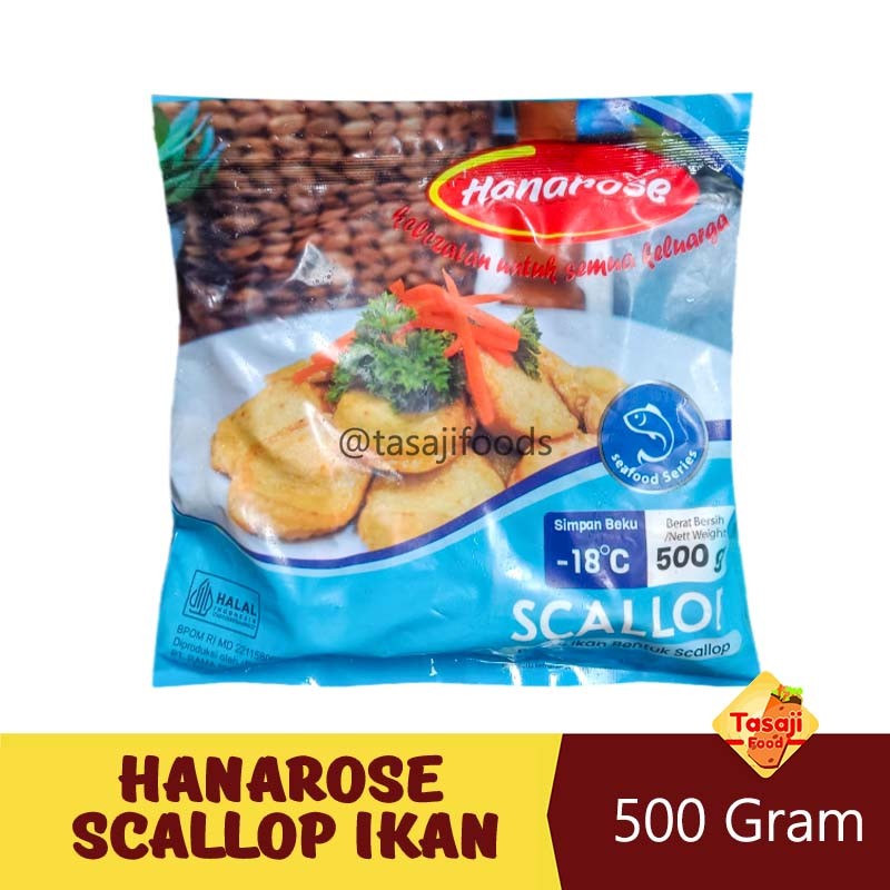 

Hanarose Scallop Olahan Ikan 500 Gram Grosir