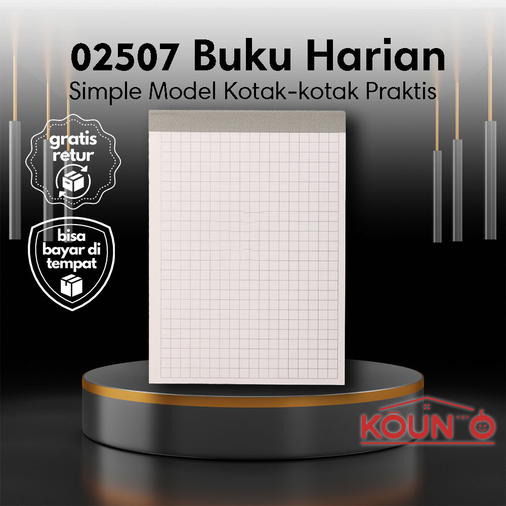 

Buku Pola Grid Notebook Buku Notes Simpel Dan Praktis Buku Notes Kotak Serbaguna Desain Simple Gaya Minimalis