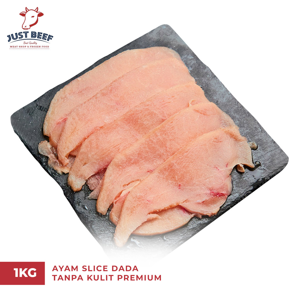 

Ayam Slice Dada Tanpa Kulit Premium 1kg - Justbeef