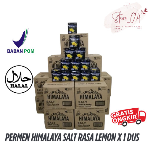 

Permen Himalaya Salt Rasa Lemon x 1 Dus