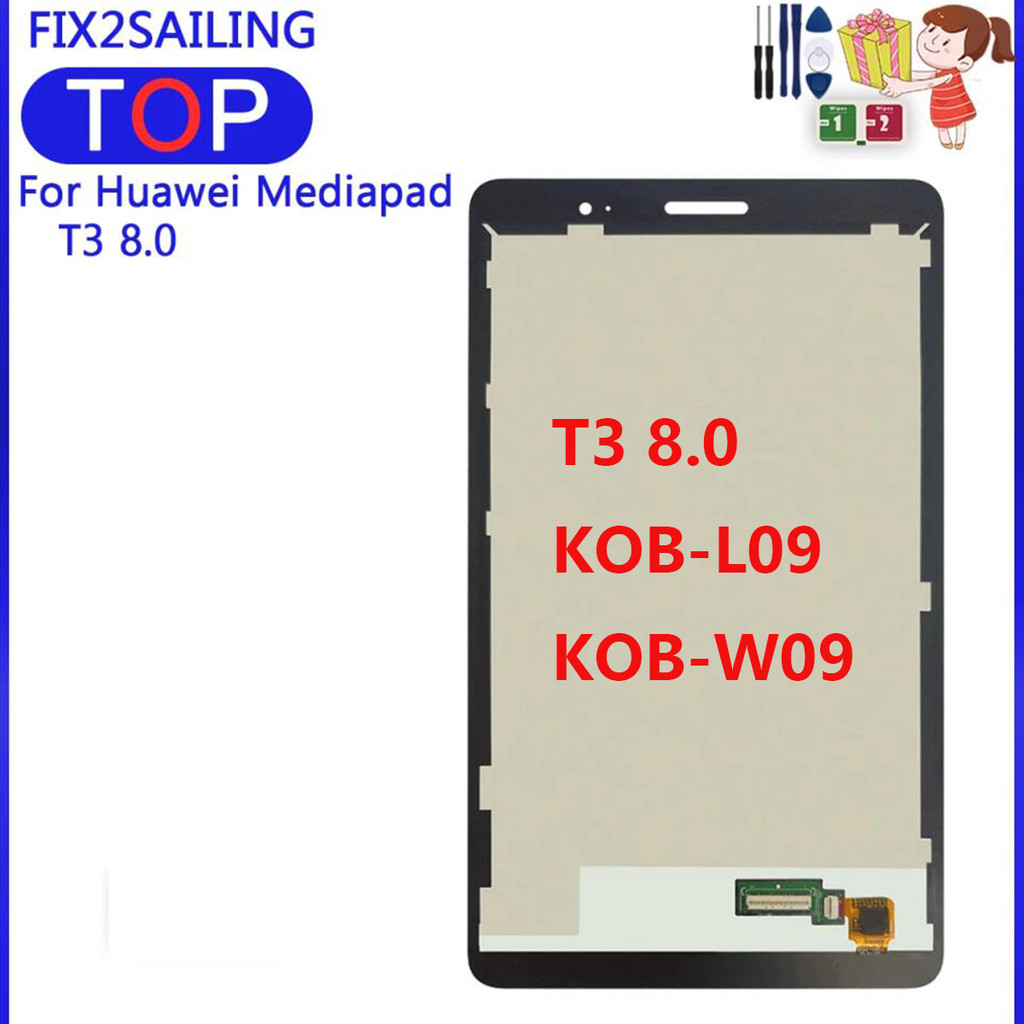 8.0'' LCD For Huawei Mediapad T3 8 KOB-L09 KOB-W09 LCD Display Touch Screen Digitizer Assembly Repla
