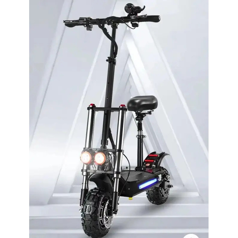 2024 TPLUS Electric Scooter - 11-Inch Off-Road Tires, 80KM/H Max Speed, High-Performance Adult E-Sco