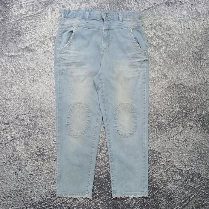 Celana panjang jeans NOBODY JEANS bluewash bagus size 29-31