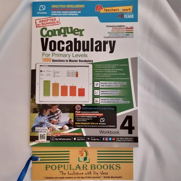 

Conquer Vocabulary For Primary Levels Worbook 4