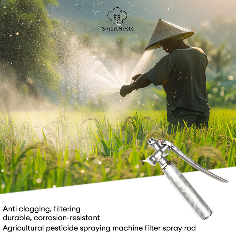 Filter Semprotan Pertanian Mesin Penyemprot Pestisida Pompa Outlet Press Handle SM
