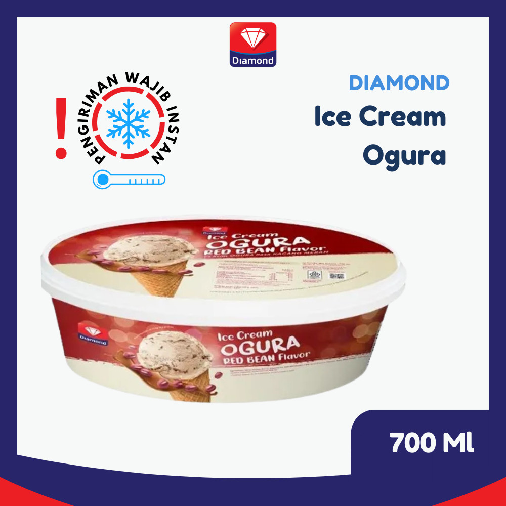 

Diamond Ice Cream Ogura 700 Ml