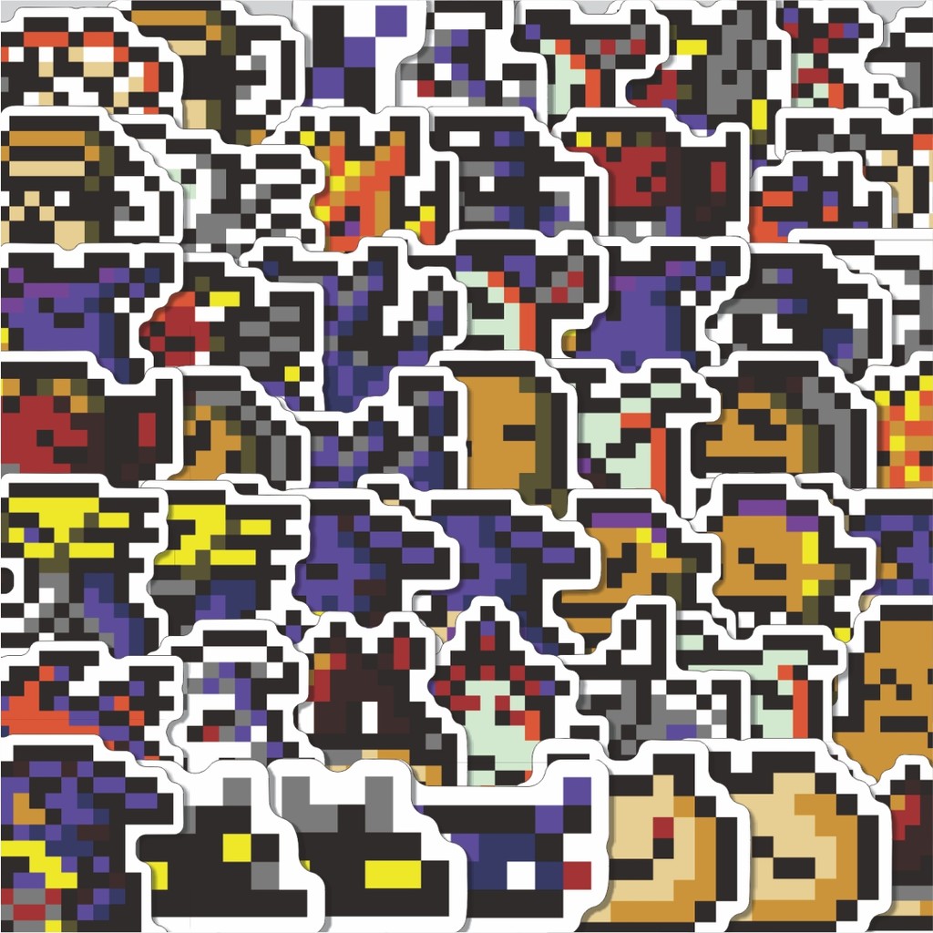 

Stiker Cutting Pack Stiker Pixel Digimon V48 Isi 100Pcs Series Aesthetic Lucu Keren Untuk Koper Bahan Vynil