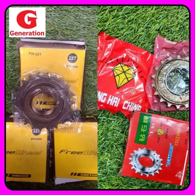 << RAN >> Freewheel gir gear sprocket sepeda single speed Sparepart Bicycle Variasi Sepeda Bike Yx3