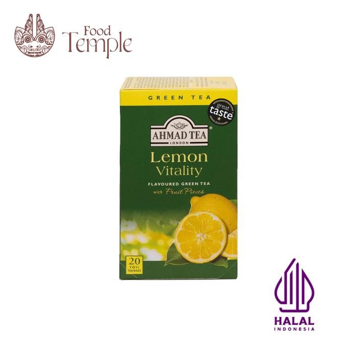 

Tea / Teh Ahmad Tea Lemon Vitality Flavoured - Green Tea