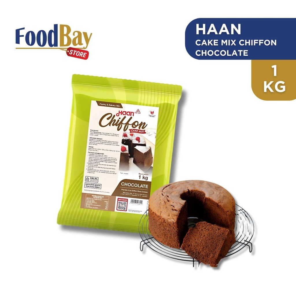 

HAAN Cake Mix Chiffon Chocolate 1 Kg