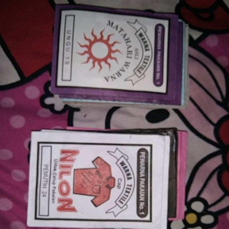 Pewarna Pakaian Wantex Nylon - Pewarna Tekstil Serbaguna
