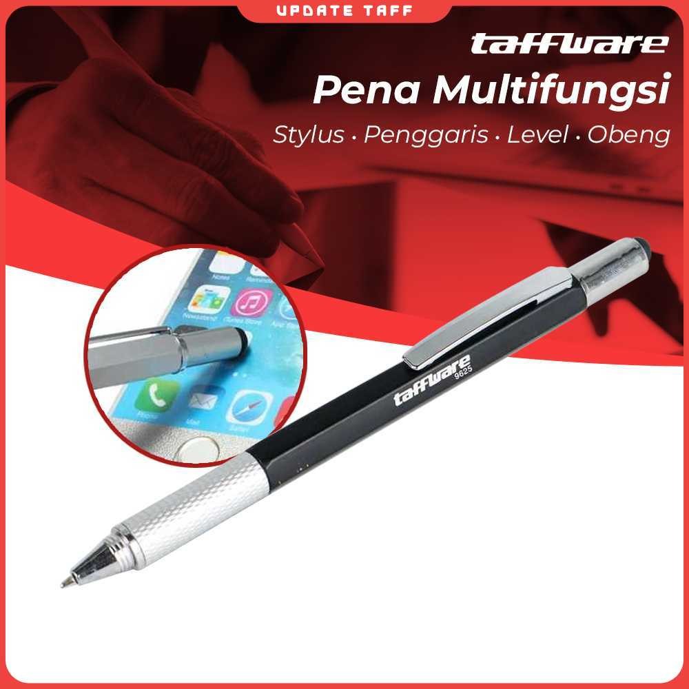

Taffware Pena Multifungsi Plastik Stylus Penggaris Waterpass Obeng - 9625