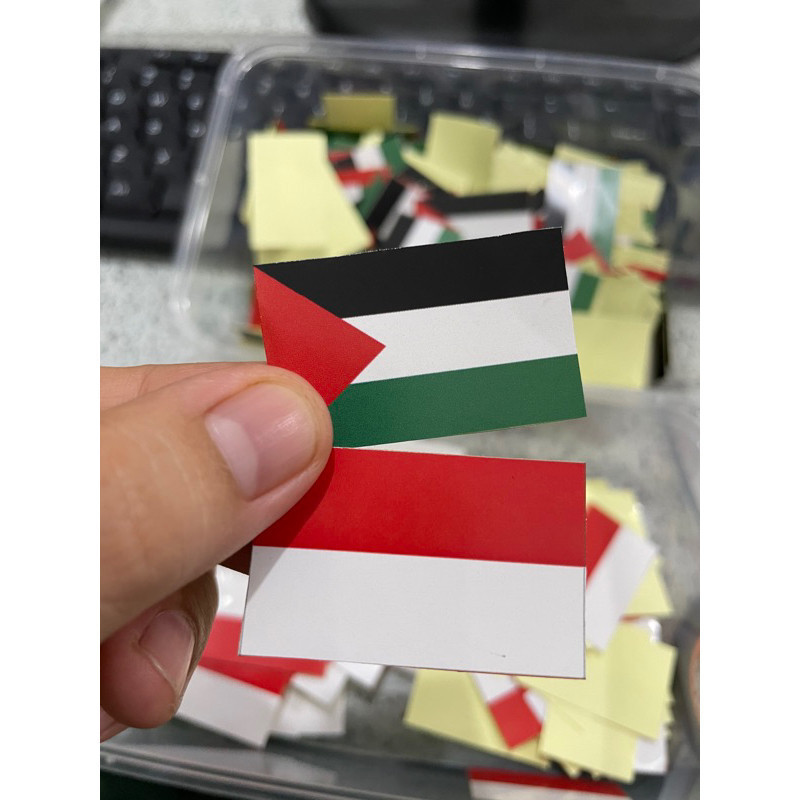 

10 pcs stiker pipi bendera palestina & bendera indonesia | stiker pipi bendera indonesia | bendera indonesia | sticker pipi bendera palestina & stiker bendera indonesia | stiker bendera palestina