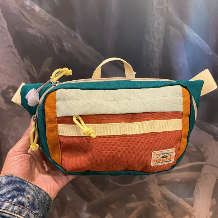 EIGER TAS SELEMPANG WANITA SERIES WEEKENDER WAIST WS - DRAK GREEN