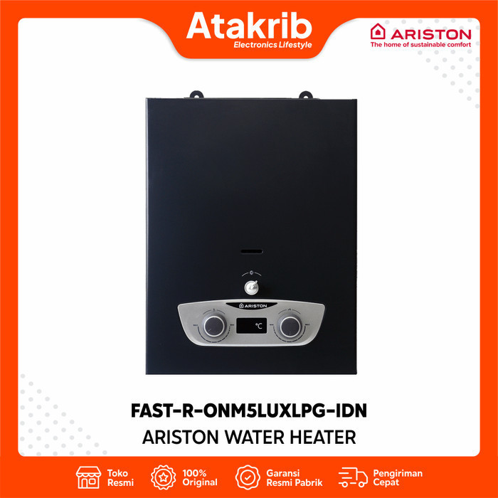 ARISTON WATER HEATER FAST-R-ONM5LUXLPG-IDN / FAST R LUX Kapasitas 5L