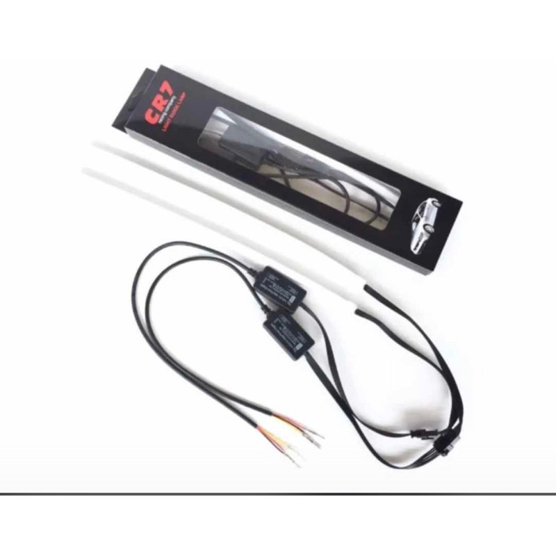 TERLARIS JAMIN TIDAK BINTIK Lampu Alis Kualitas GRADE A CR7 30 CM SEIN RUNNING DRL PLASMA Garansi FL