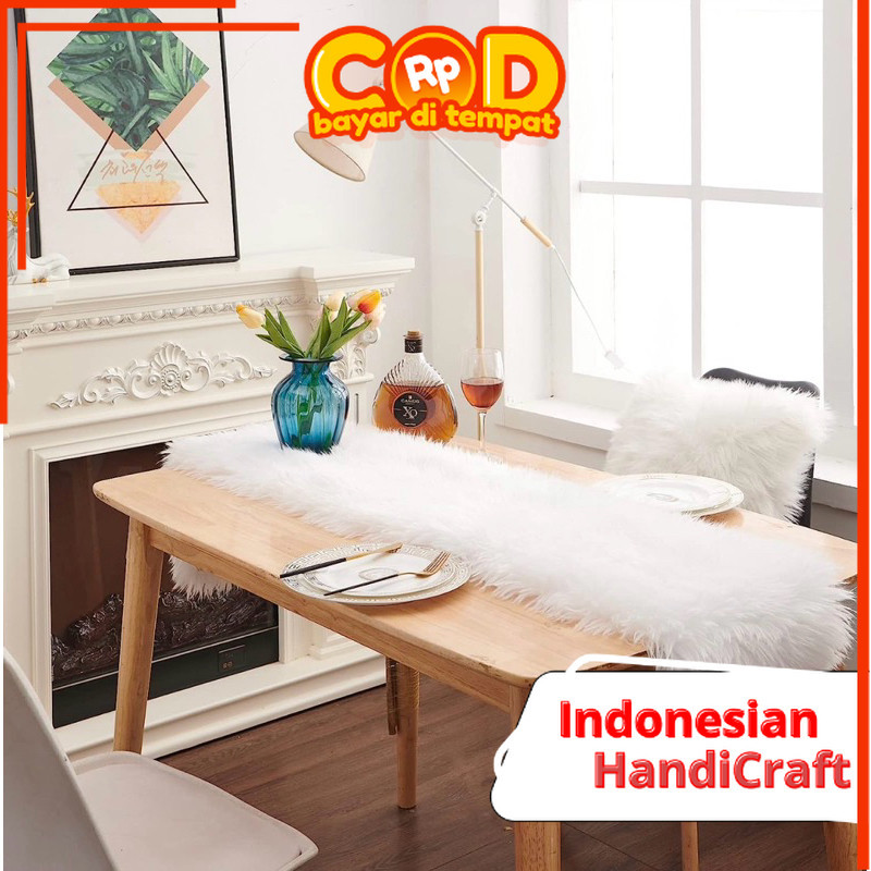 Taplak Meja Bulu Korea