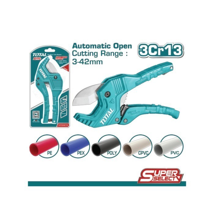 

TOTAL TANG POTONG PIPA PVC PIPE CUTTER THT534216