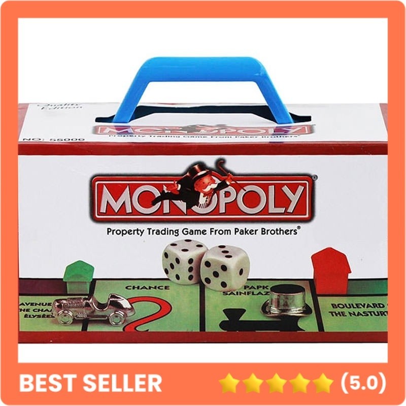 Board game Mainan Monopoly BOARD GAME KELUARGA MONOPOLI