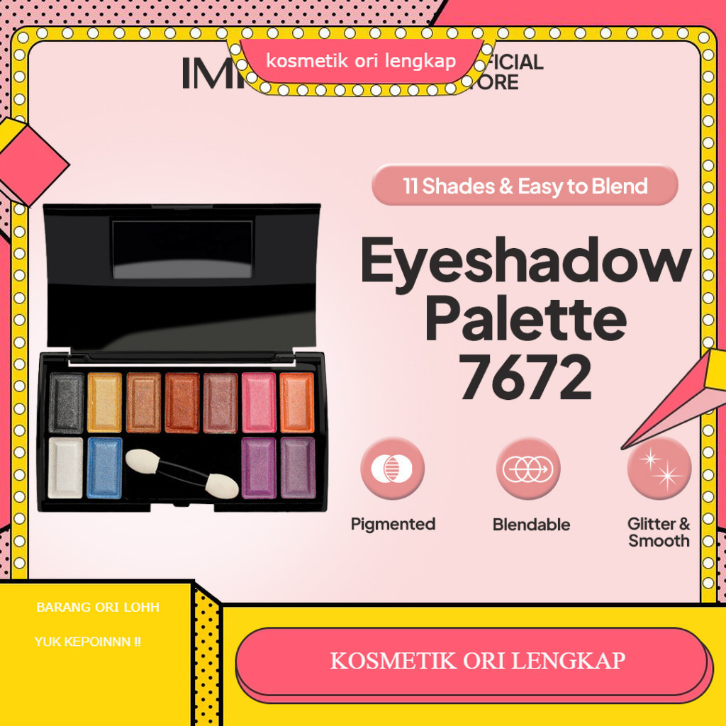 Implora Eyeshadow Palette 7672 | eyeshadow pallete implora