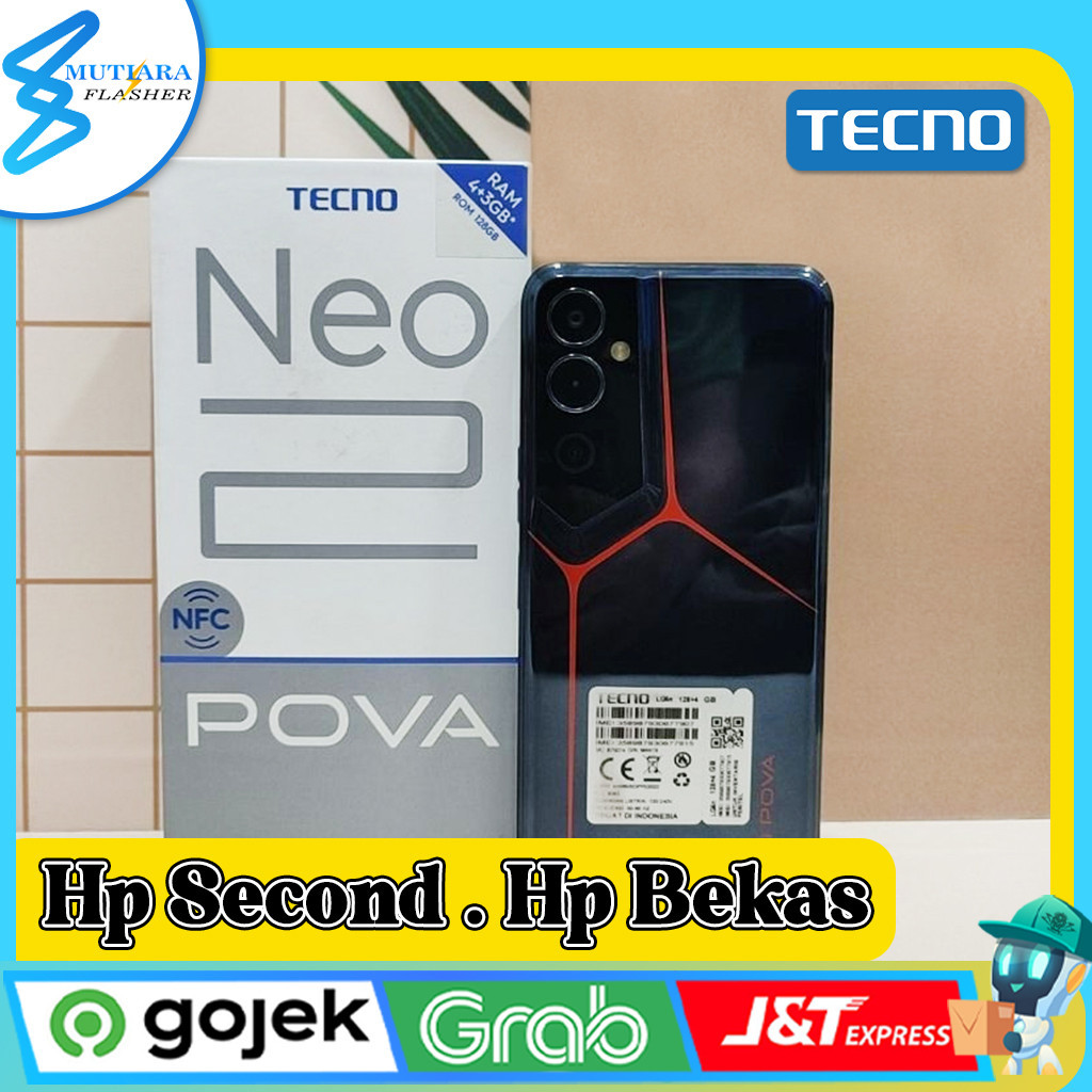 Tecno Pova Neo 2 Ram 4 Rom 128GB  Second Original