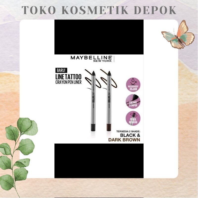 Eyeliner Crayonpen Maybelline 36H | eyeliner crayon maybelline