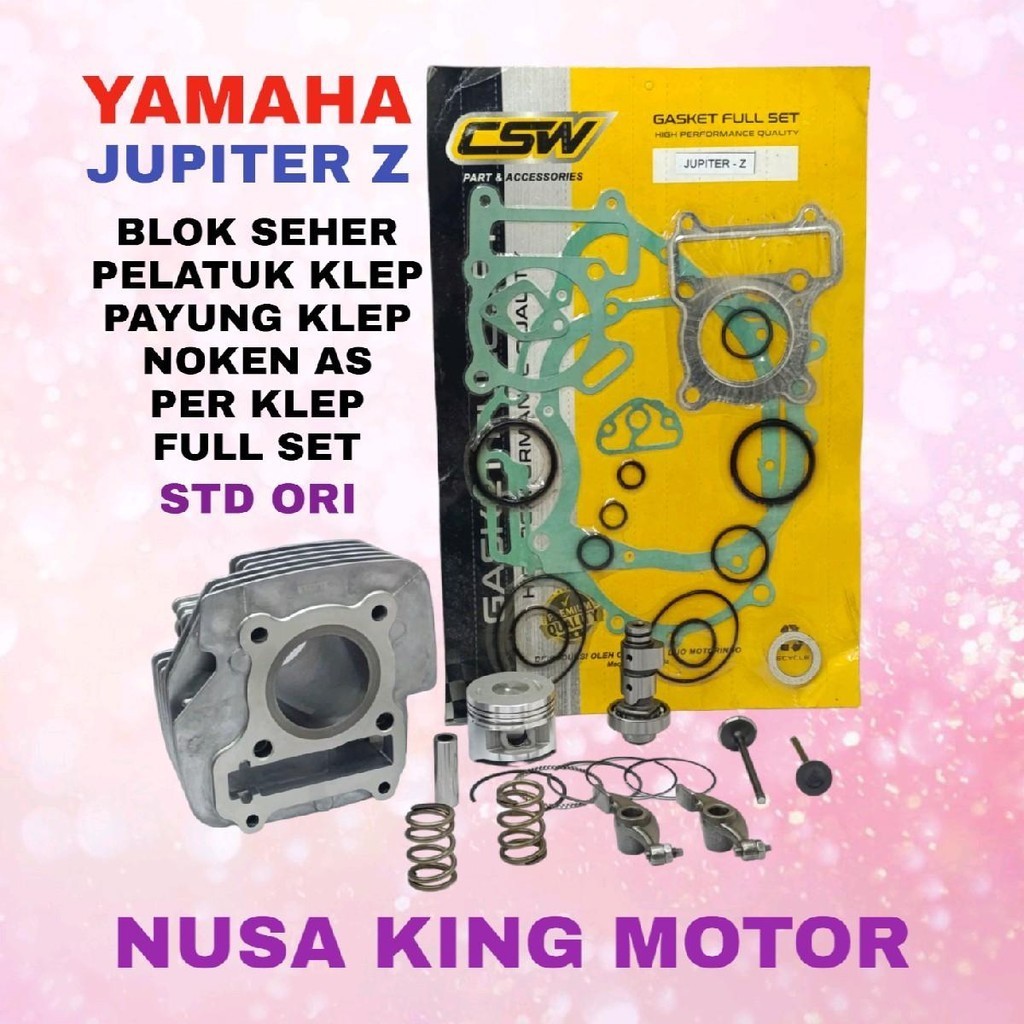 PAKET UPGRADE TURUN MESIN JUPITER Z VEGA R NEW YAMAHA JUPITER Motorcycle