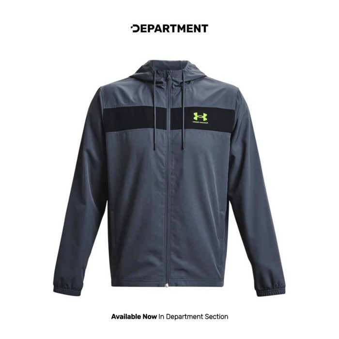 UNDER ARMOUR Jaket Pria SPORTSTYLE WINDBREAKER 1361621044 ORI