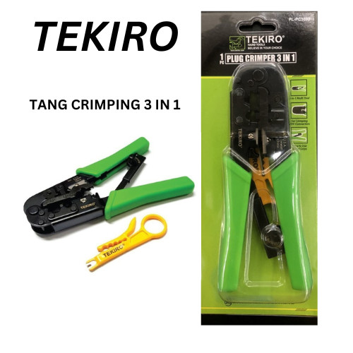 Tekiro Tang Crimping Tekiro 3in1 PL-PC1693 / Tang Crimping