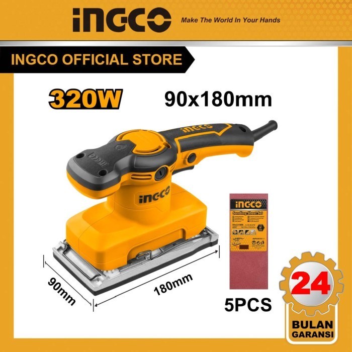 MESIN AMPLAS(Sander) PERSEGI PANJANG INGCO FS3208