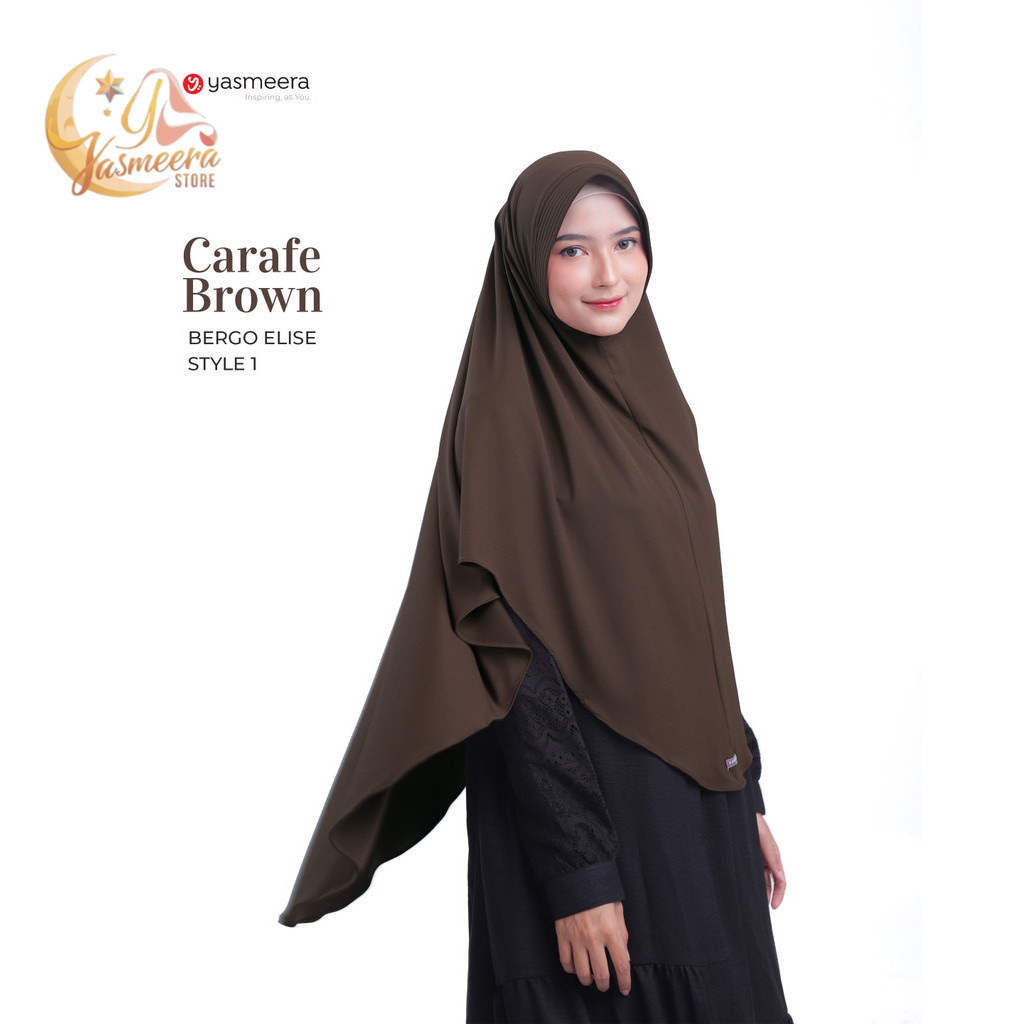 Yasmeera.Store - YASMEERA BERGO ELISE PAD HIJAB INSTAN