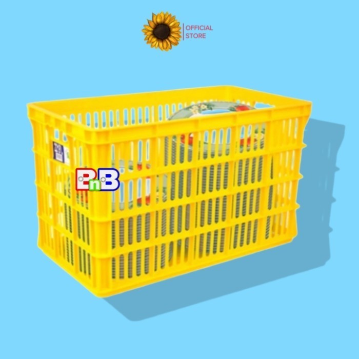 

Container Piring 11 inch Lubang Plastik Industri Box