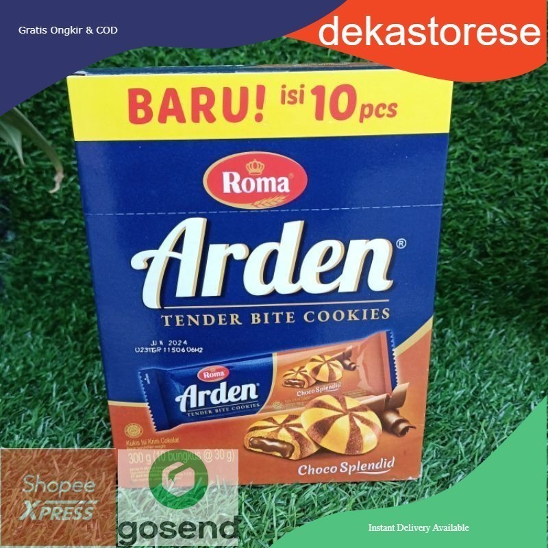 

ROMA ARDEN COOKIES BOX ISI 10PCS