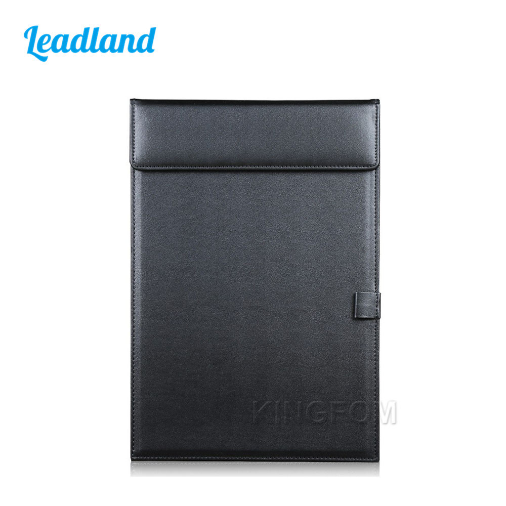 

Office Stationery Supplies Clipboard A4 Paper Blotter Holder Magnetic File Folder PU Leather Drawing & Writing Pad Clip Board