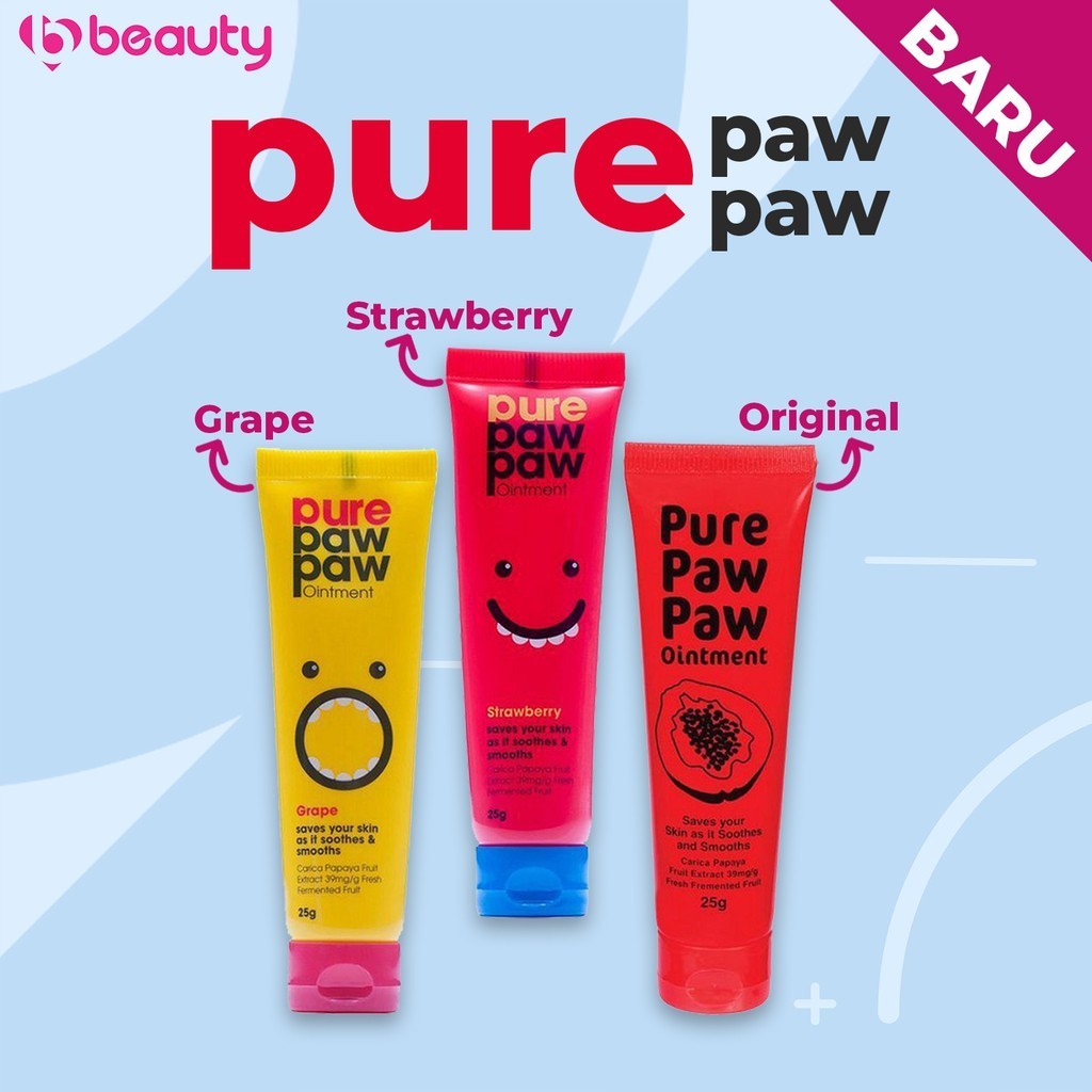 Pure Paw Paw Ointment 25g | Lip Balm | Salep | Make up pawpaw | pure pawpaw lip balm