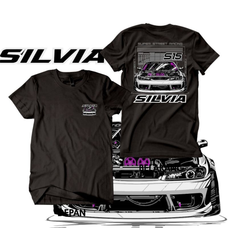 Kaos Mobil Nissan Silvia JDM Legend Kaos JDM kaos Mobil Kaos Mobil balap WINCASE