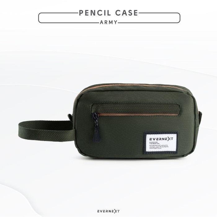 

promo ✨ -Pencil Case Tempat Pensil Sekolah Kantor Kuliah Travelling Organizer - ARMY