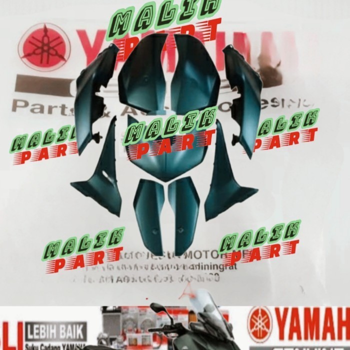 PAKET BODY HALUS  NEW XMAX 2023 HIJAU DOFF ORIGINAL YAMAHA